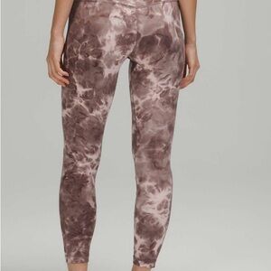 Lululemon Align 25” Leggings (Diamond Dye Mink Berry Lunar Rock Shadow) Size 2